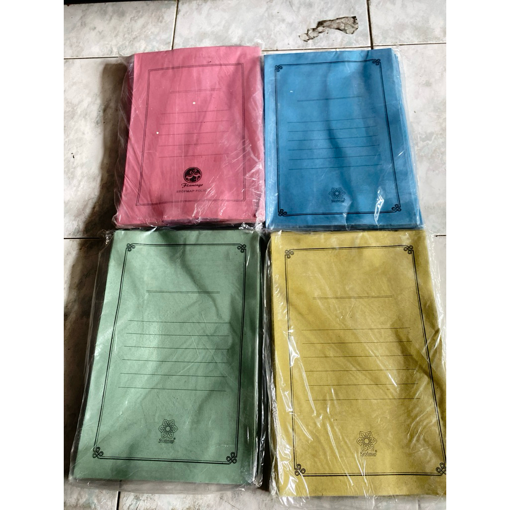 Jual [ PAK ISI 50 ] Stopmap Kertas Ukuran Besar Folio Isi 50pcs Murah ...