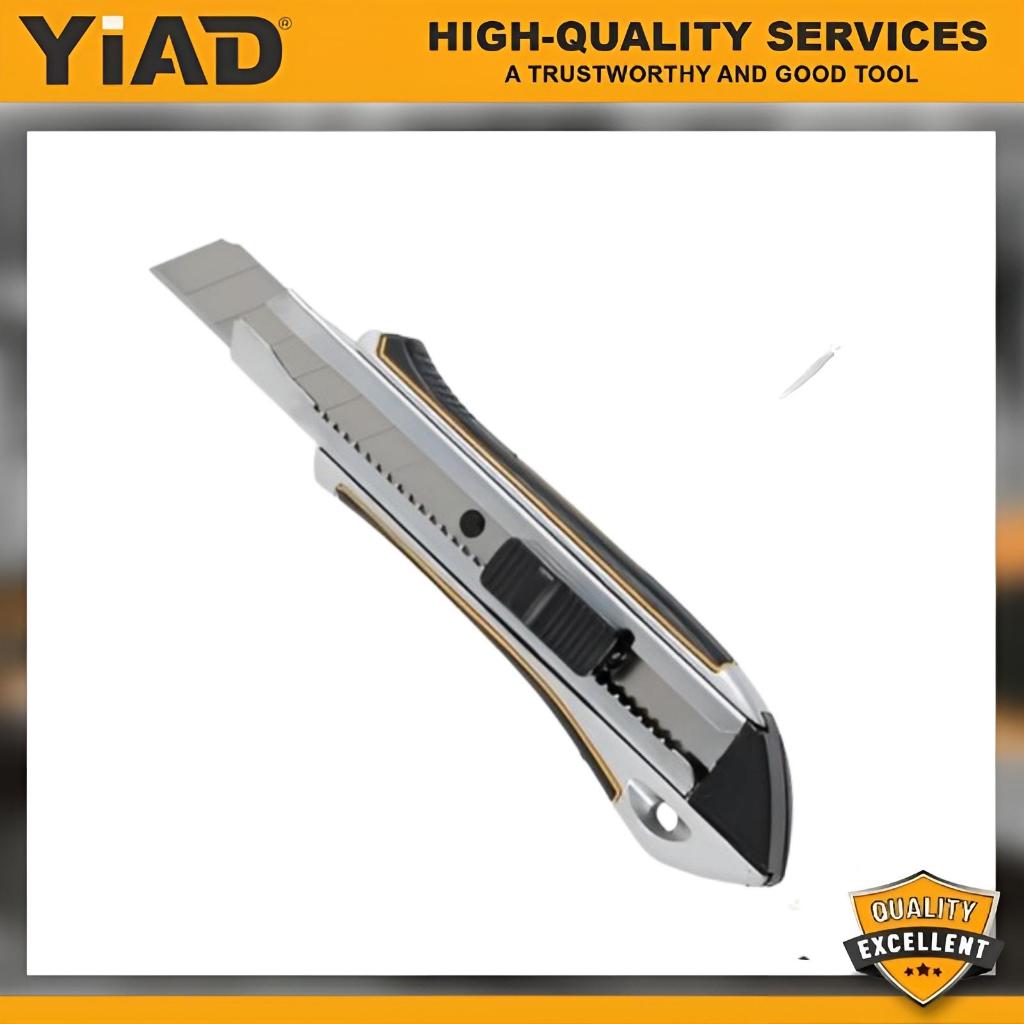 Jual YiAD Cutter Profesional Aluminium 2 Warna / Pisau saku / Paper ...