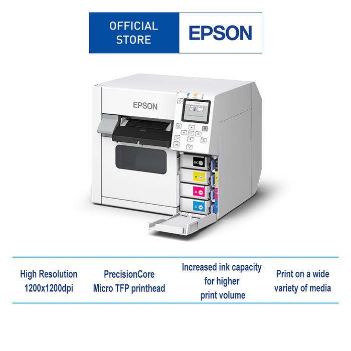 Printer Label Epson ColorWork CW-C4050 C4050 Pigment pengganti C3510 - C4050 (3)