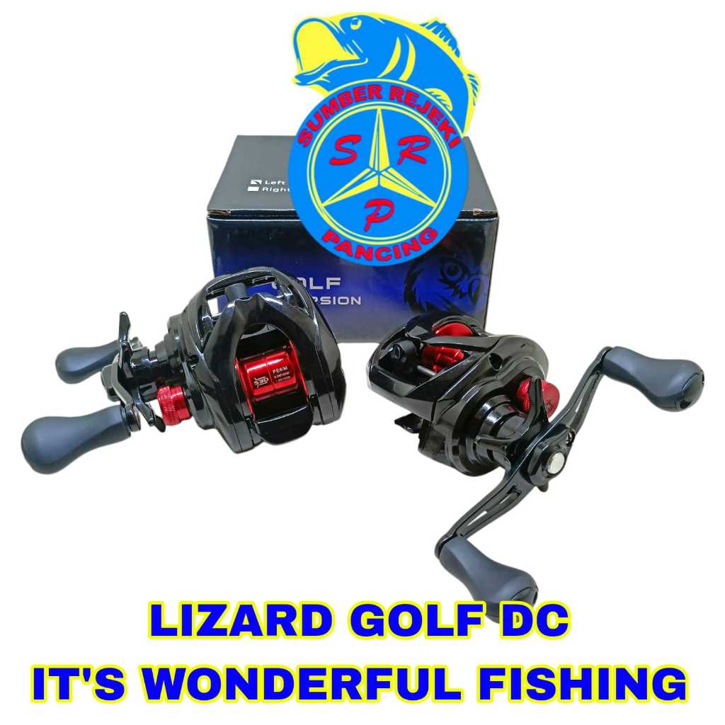 Jual Reel Bc Lizard Golf Dc Version Handle Kiri Digital Control ...