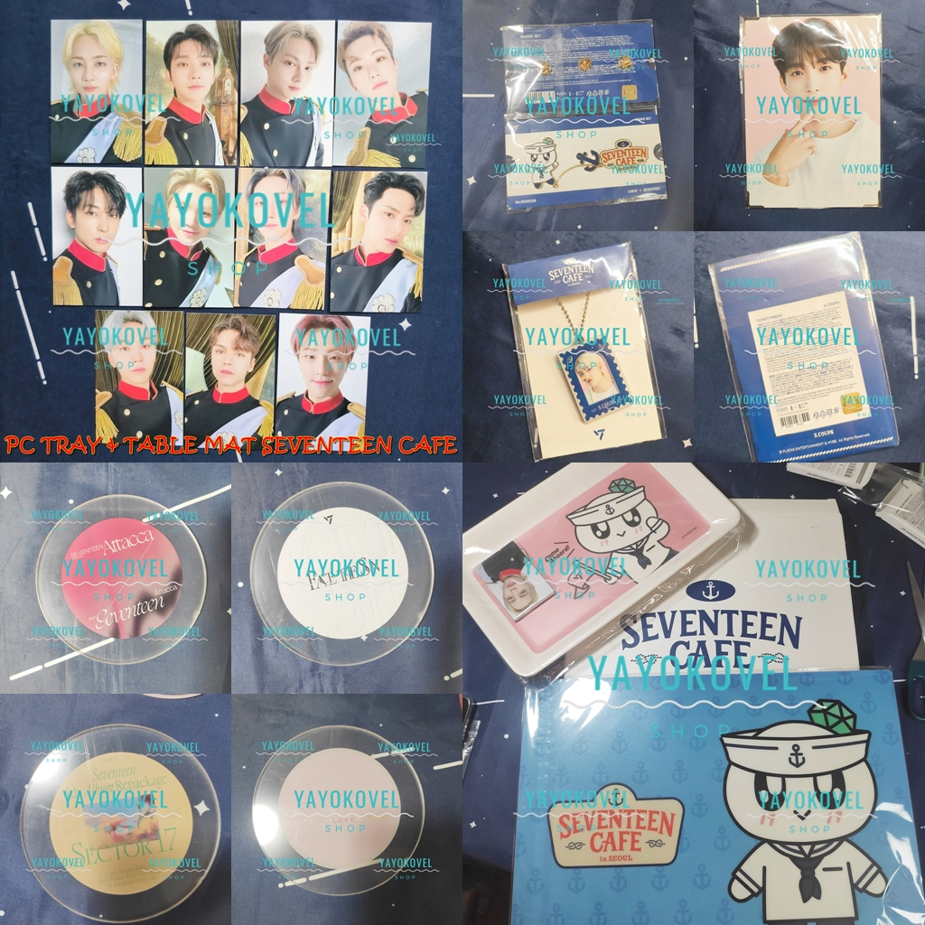 Jual ![READY] SEVENTEEN - SEVENTEEN CAFE IN SEOUL MERCHANDISE