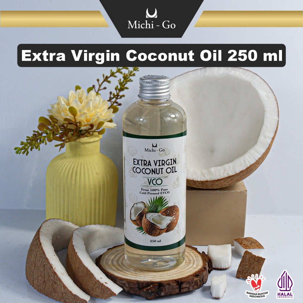 Jual Michigo - Premium VCO Virgin Coconut Oil 250ml - Minyak Kelapa ...