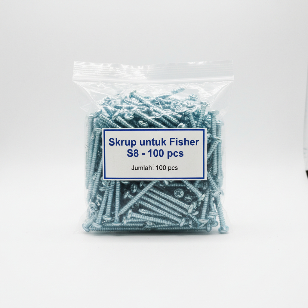 Jual SKRUP S8 (skrup saja s8) isi 100 pcs - harga per pack | Shopee ...
