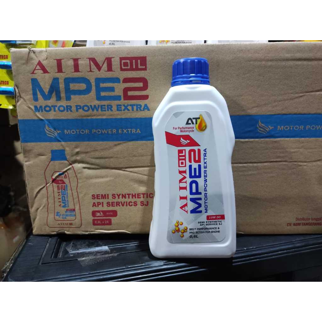 Jual OLI MESIN MPE2 MATIC SCOOTER 800ML 20W-40 MOTOR POWER EXTRA OLI ...