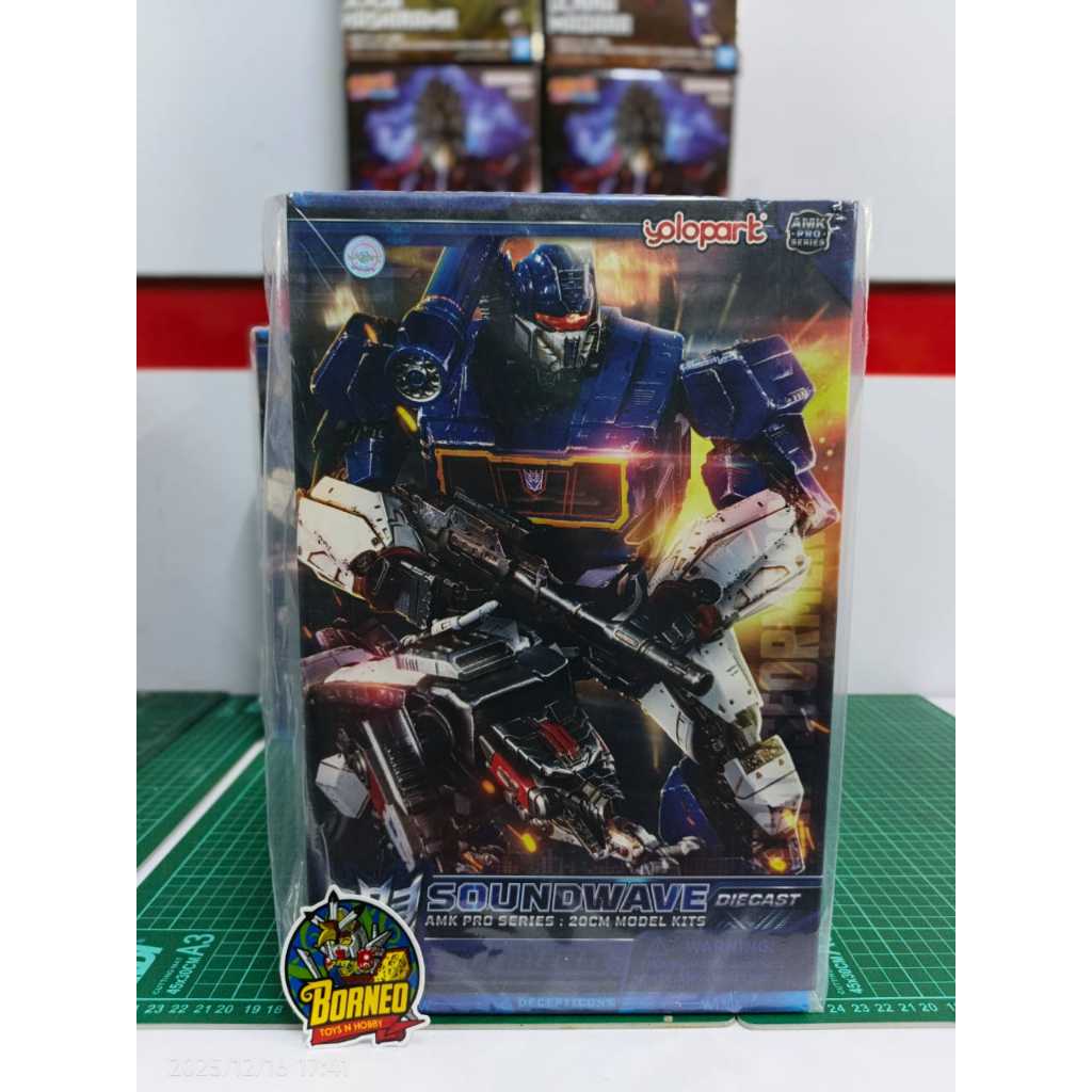Jual YOLOPARK : BUMBLEBEE AMK PRO SERIES 20 CM SOUNDWAVE | Shopee Indonesia