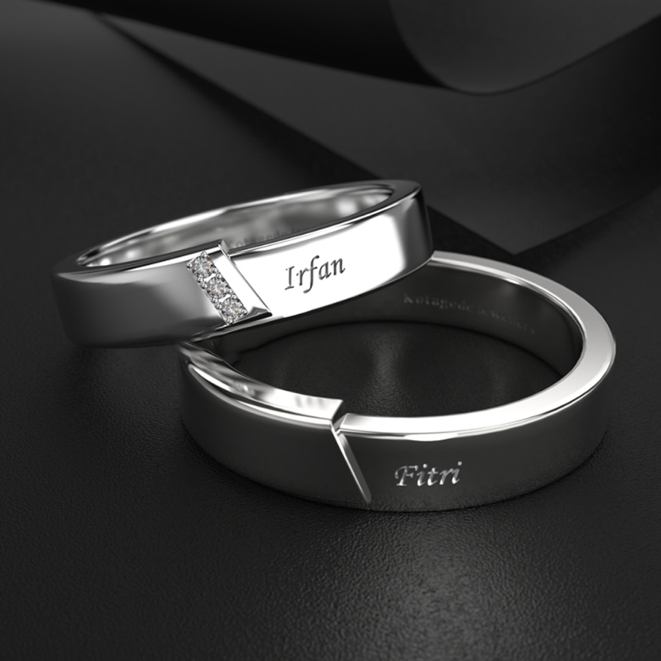 Jual Kotagede Jewellery - Cincin Nikah Palladium Custom | Premium ...