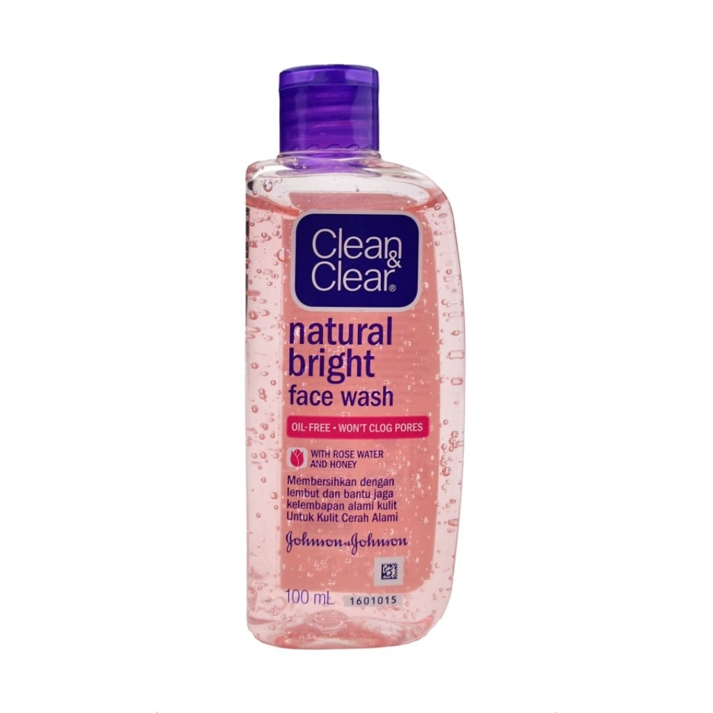 Jual Clean & Clear Natural Bright Face Wash 100 ml | Shopee Indonesia