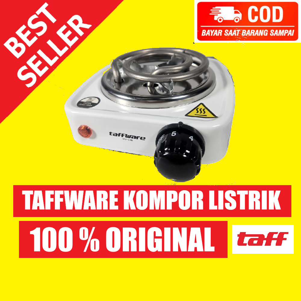 Jual Taffware Kompor Listrik Mini Pemanas Elektrik 500W Portable Hot ...
