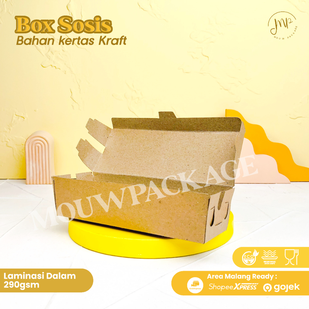 Jual BOX SOSIS / BOX CORNDOG / TEMPAT SOSIS | Shopee Indonesia