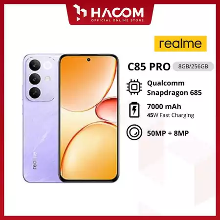 Realme C85 Pro 6GB/128GB, 8GB/128GB, 8GB/256GB Garansi Resmi Realme 1 Tahun