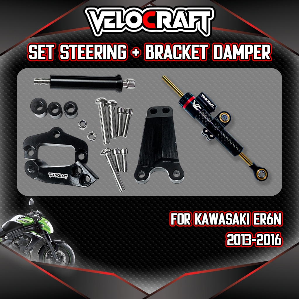 Motorcycle steering damper For Kawasaki Ninja ZX636 ZX6R ZX-6R