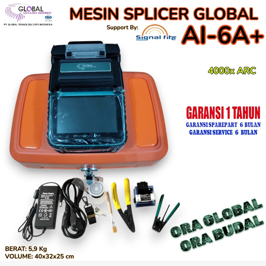 Jual SPLICER GLOBAL Ai6A+ GLOBAL TEKNOLOGI | Shopee Indonesia