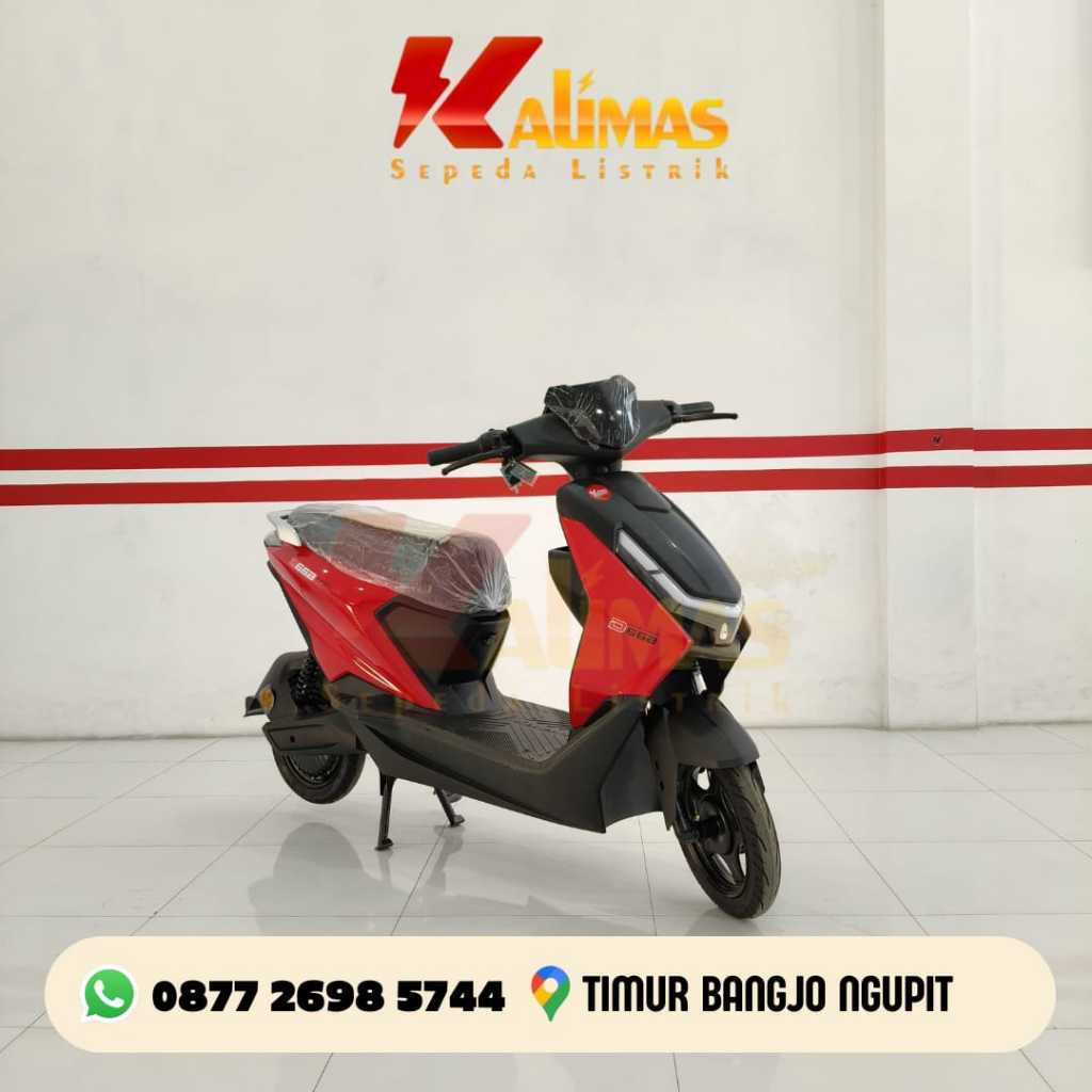 Jual Sepeda Listrik D66B | Terbaru | MERAH | NFC | Garansi Resmi ...