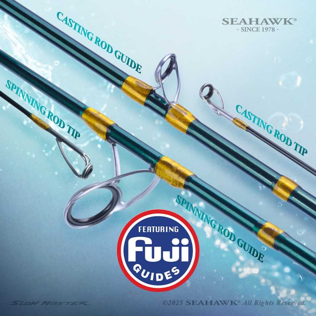 Jual JORAN SEAHAWK SLOW MASTER 632 OVERHEAD / SPINNING CARBON SOLID ...