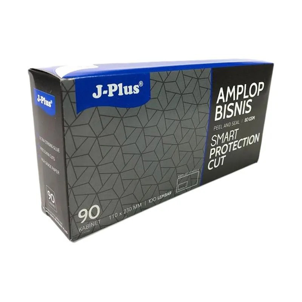 Jual Amplop Putih Window Jendela Kiri Jplus 90 Cabinet 80 Gsm isi 100 ...