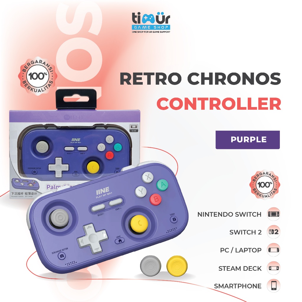 Jual IINE Retro Pocket Chronos Mini Wireless Controller Gamepad ...