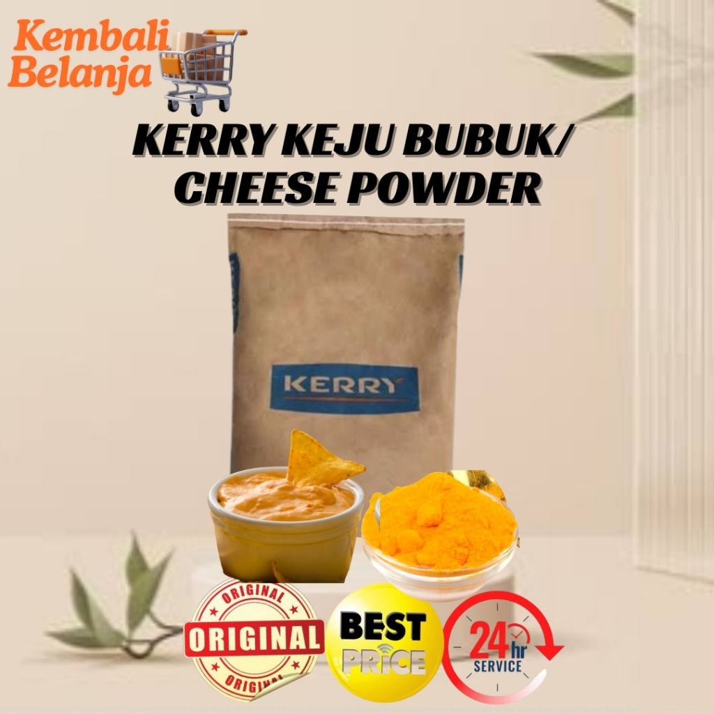 Jual Kerry Keju Bubuk 50-100 Gram/ Keju Bubuk Asin Gurih/ Kerry Cheese ...