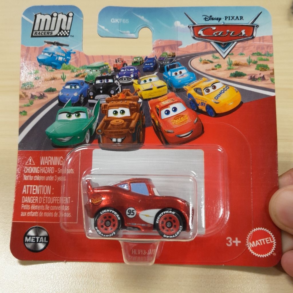 Jual mini racers disneys cars radiator springs lightning mcqueen rare ...