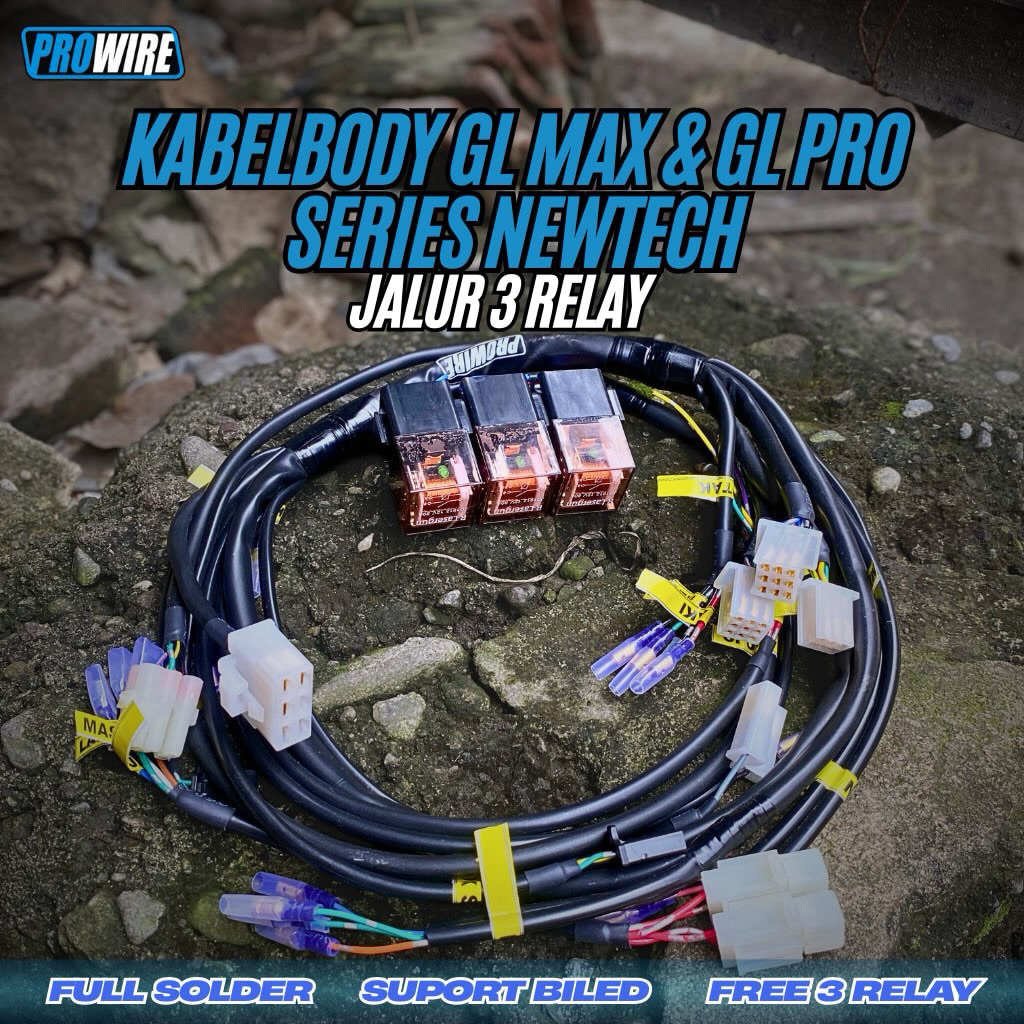 Jual KABEL BODY GL PRO/MAX/SERIES CUSTOM /RINGKESAN BONUS 3RELAY ...