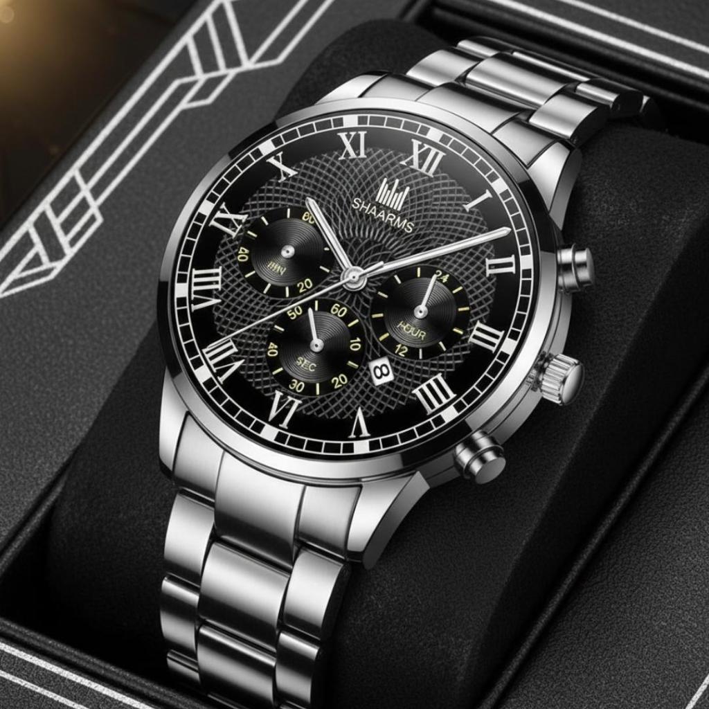 Jual Jam Tangan Pria Kalender Terbaru Anti Air Tahan Karat Arloji Mewah ...