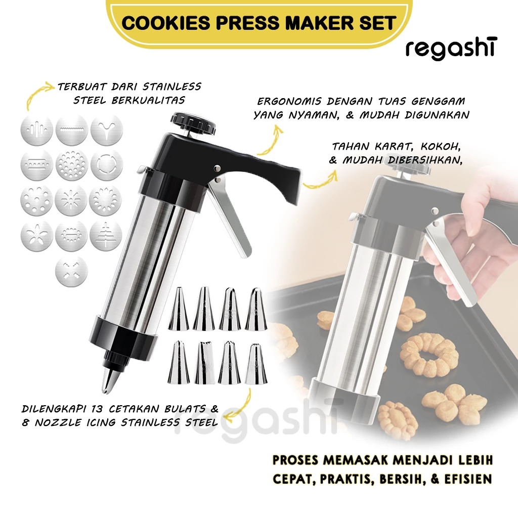 Foto Utama Regashi Cookies Press Maker