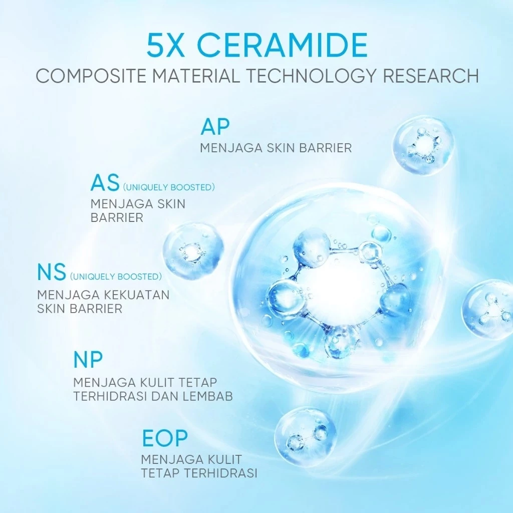 Skintific 5X Ceramide Moisturizer Gel Brightening 30g