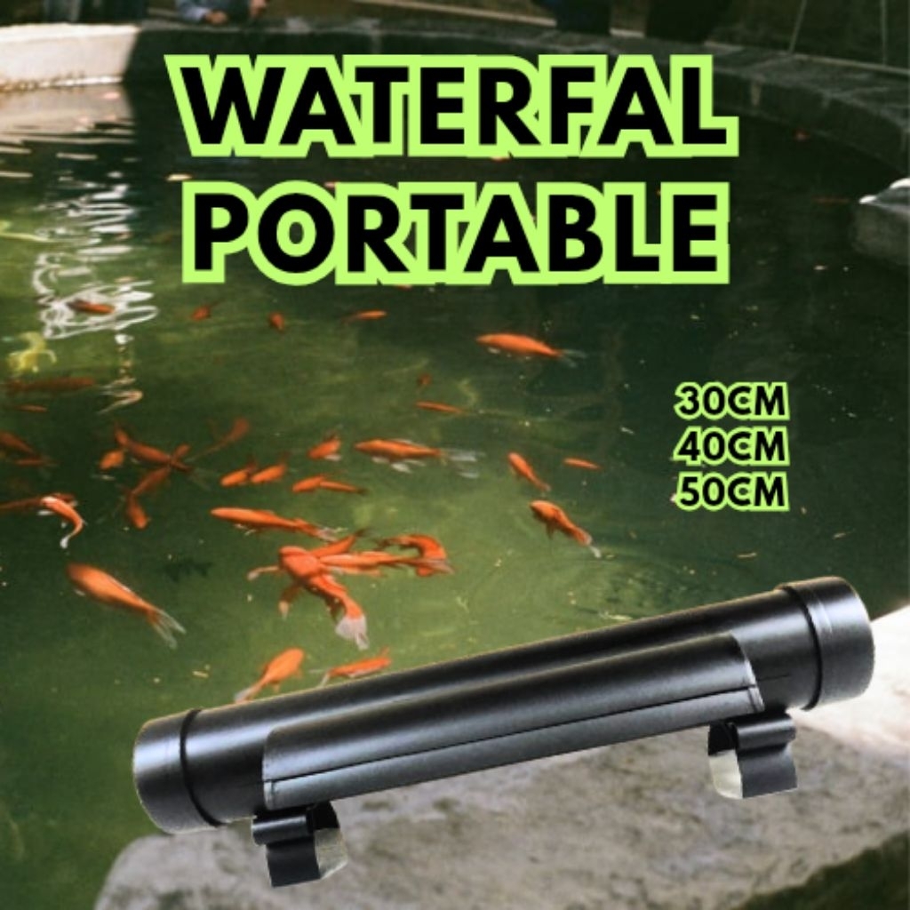 Jual Waterfall Portable Kolam Koi Air Terjun Plus Kaki | Shopee Indonesia