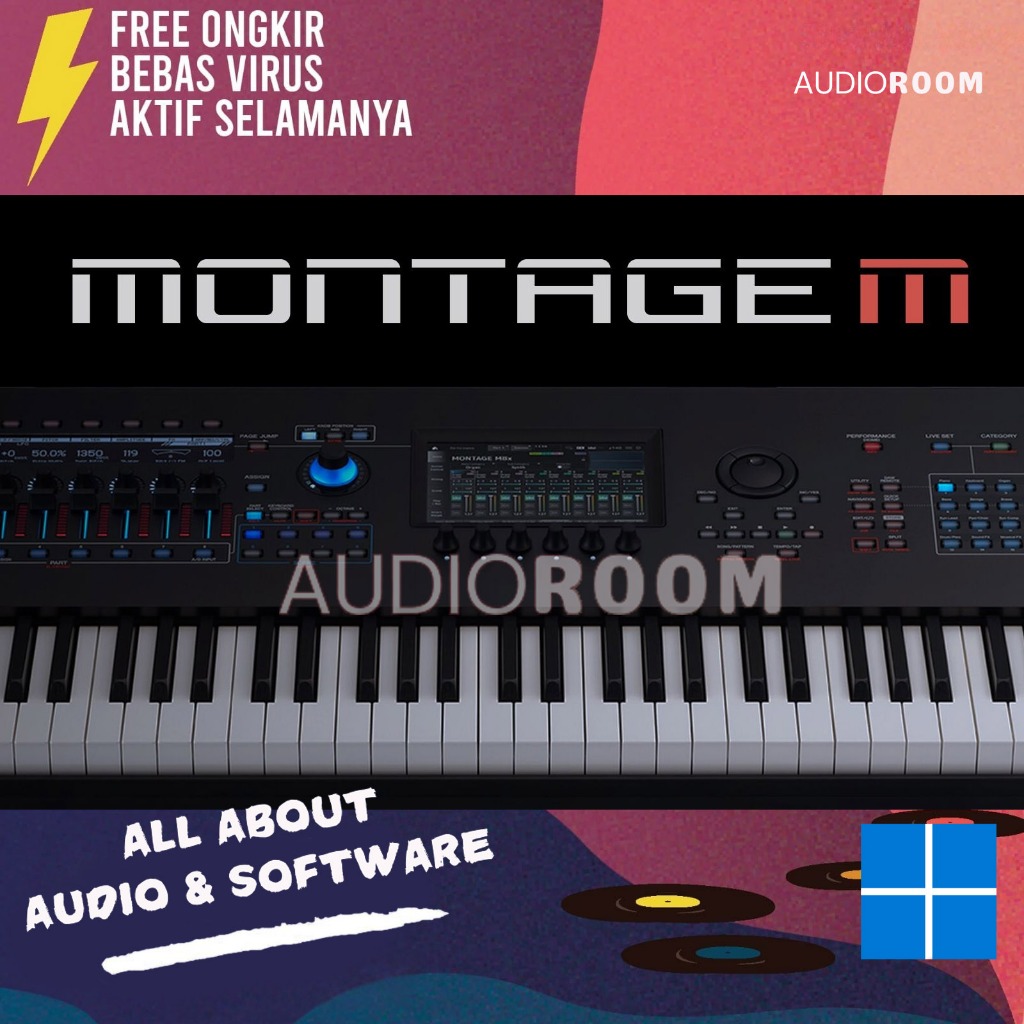 Expanded Softsynth Plugin MONTAGE M v3.0 ( Full Activation )