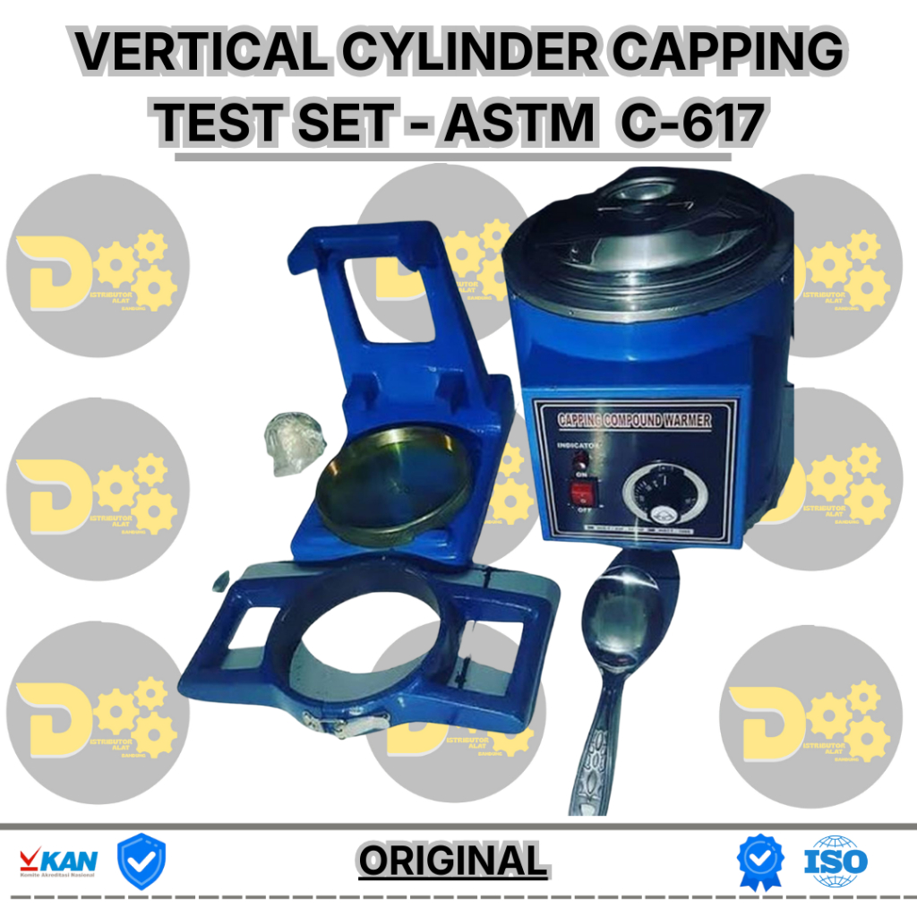 Jual Vertical Cylinder Capping Set ASTM C-617 - Alat Uji Tekan Beton ...