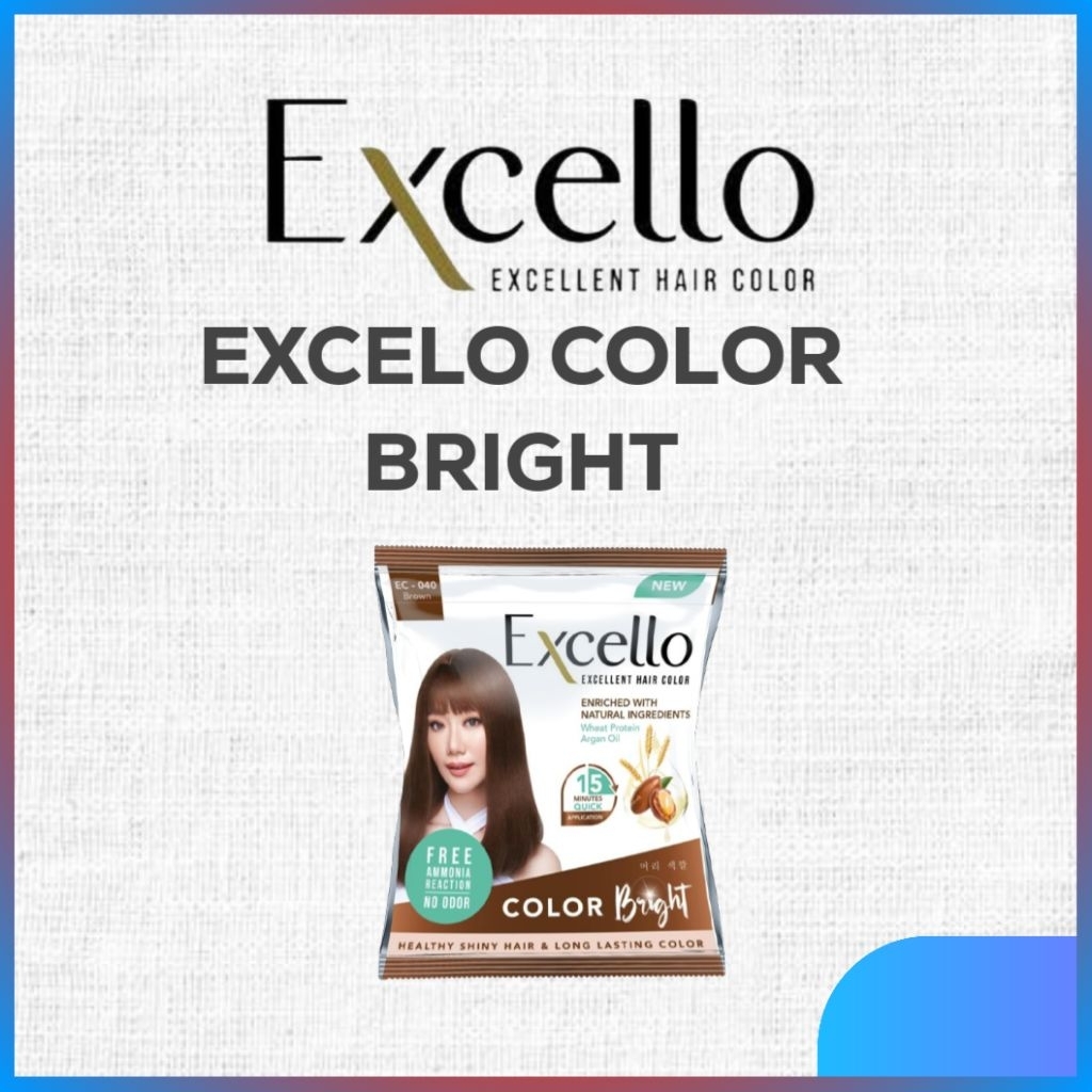 Jual EXCELLO SEMIR RAMBUT COLOR BRIGHT | Shopee Indonesia