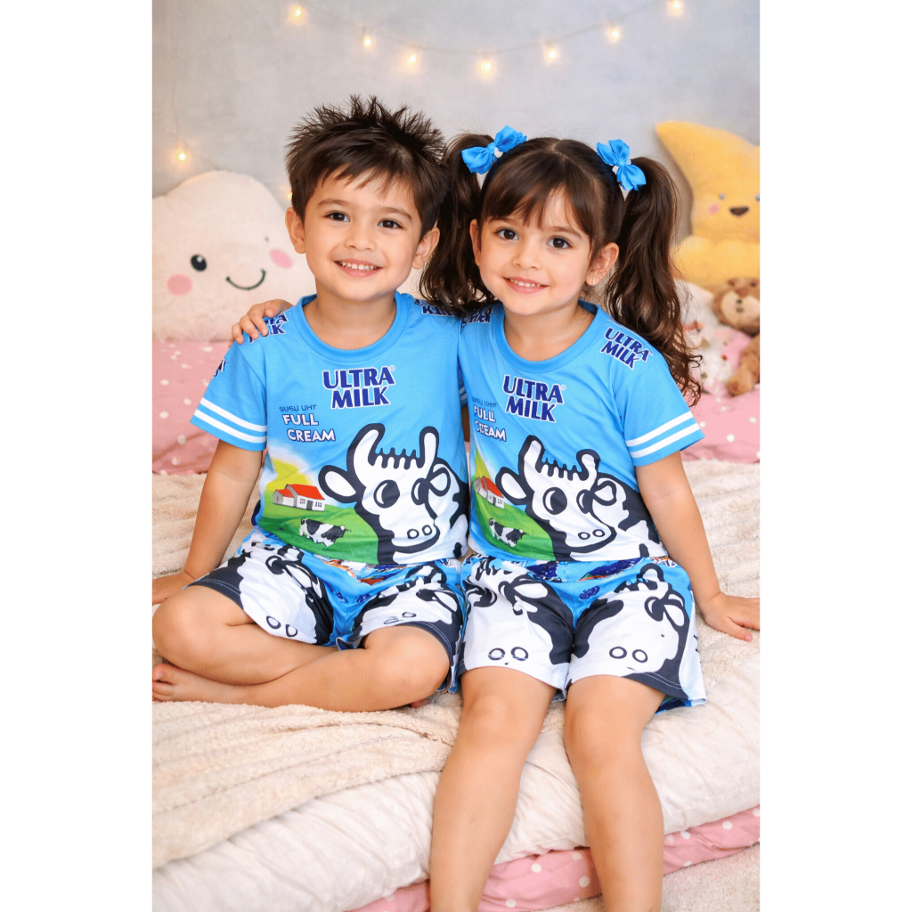 Sibulat 97 Edition Full Printing Premium Setelan Baju Anak Harian Usia 1-6 Tahun - foto 4