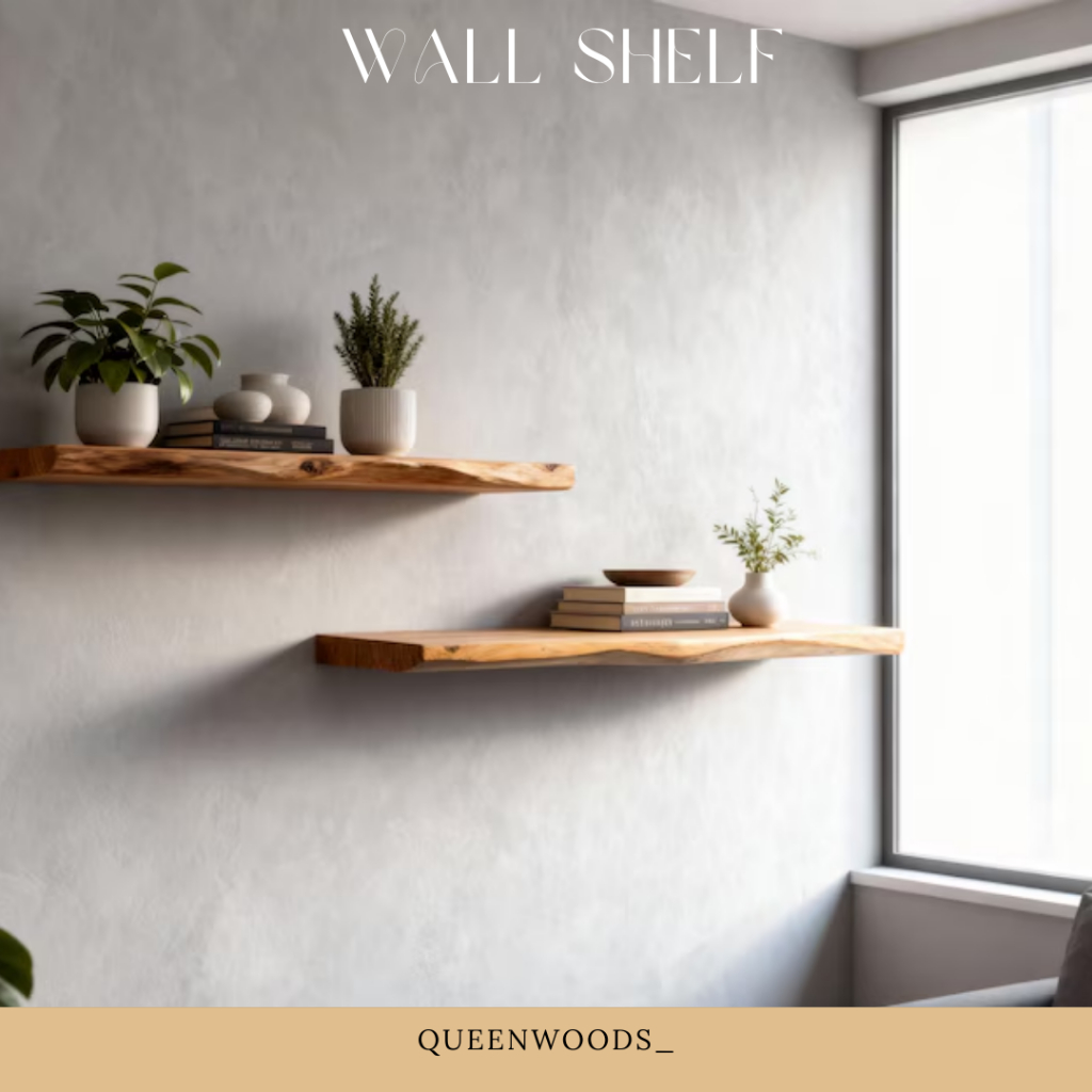 Jual RAK DINDING WALL SHELF KAYU JATI NATURAL MINIMALIS PAPAN JATI ...