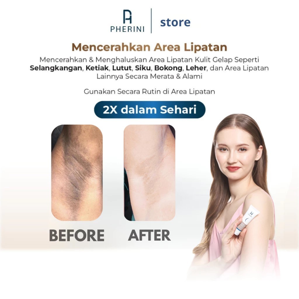 Jual Pherini Armpit Brightening Cream 30ml | Shopee Indonesia