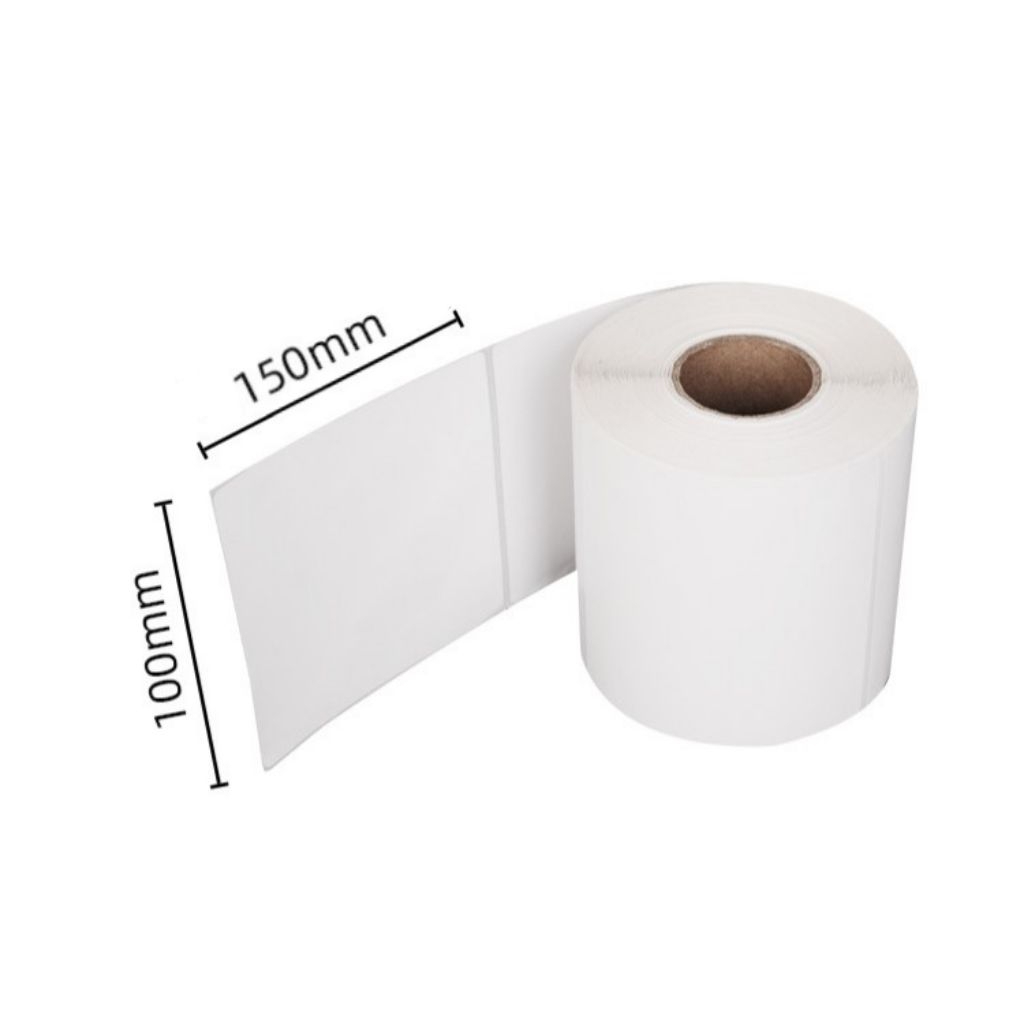 Jual Kertas Label Printer Thermal Ukuran 100x150 Isi 300pc Termurah ...