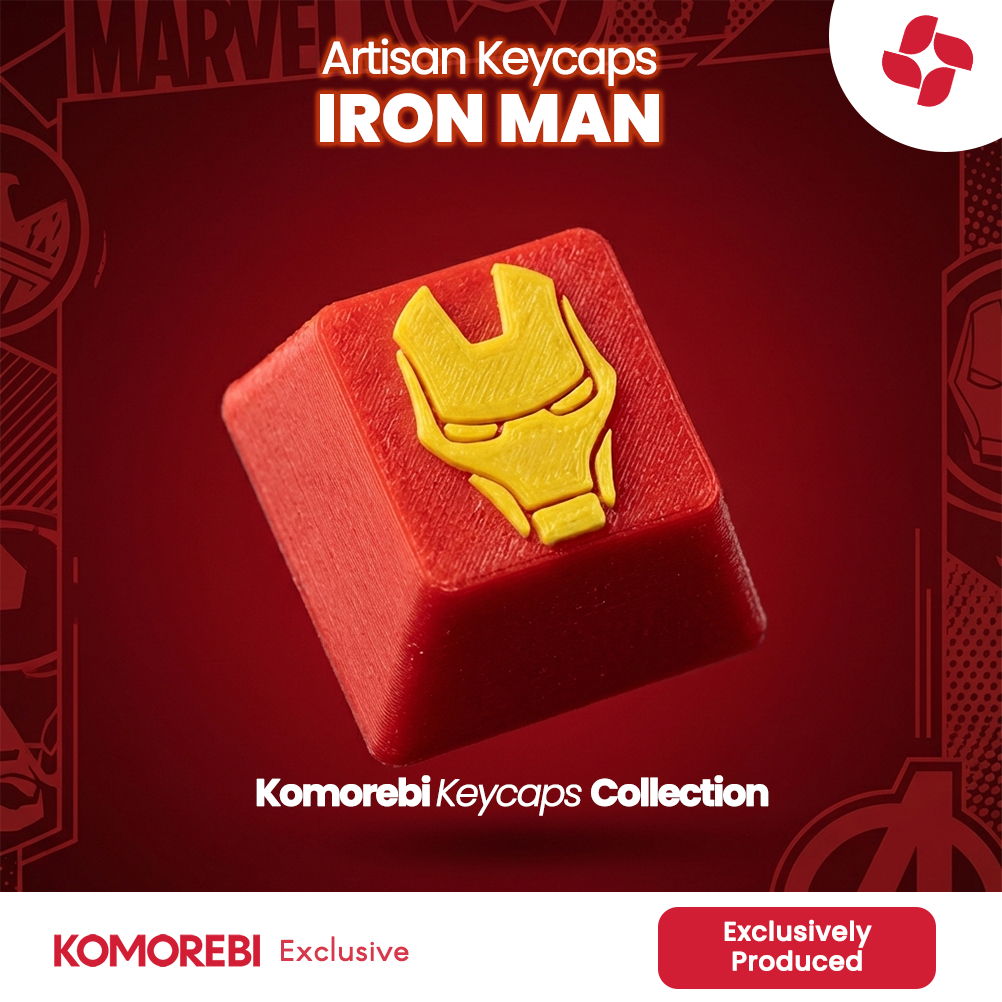 Jual Artisan Keycap Marvel Heroes Symbol Edition Vol 1 Iron Man Spider ...