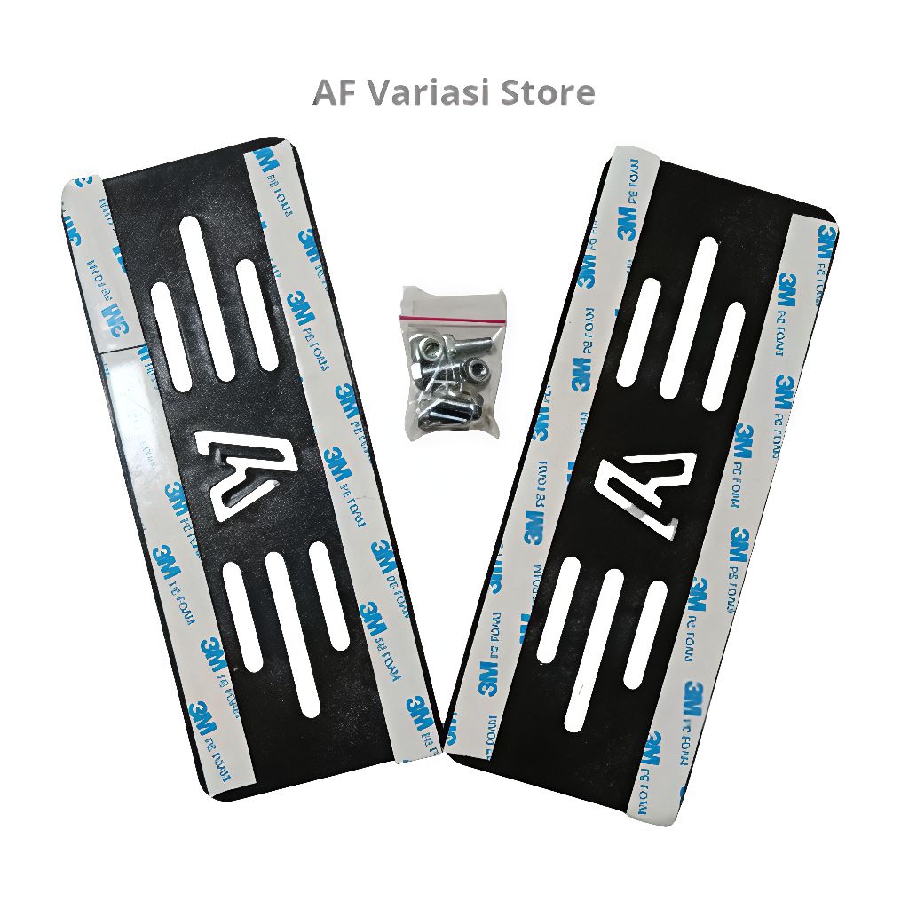 Dudukan Plat Nomor Frameless Motor Bracket Plat Tanpa Bingkai plat framles 2pcs depan belakang universal