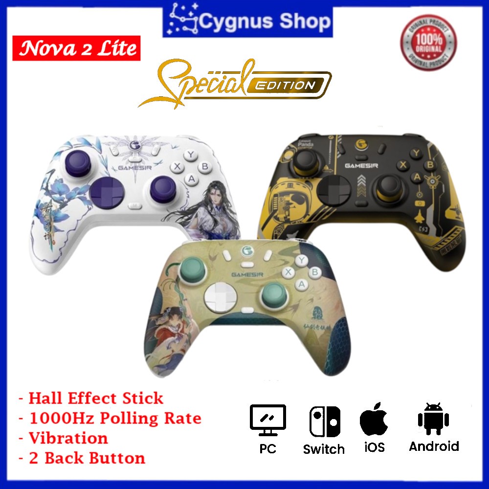 Jual GameSir Nova 2 Lite Gamepad Game Controller Hall Effect Joystick ...