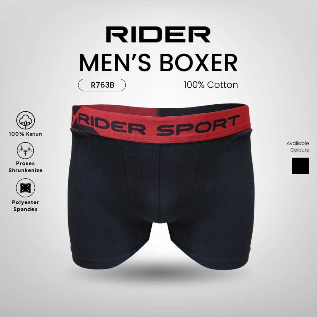 Jual Rider Celana Boxer Sport Pria R763B Multi warna Original 100% ...