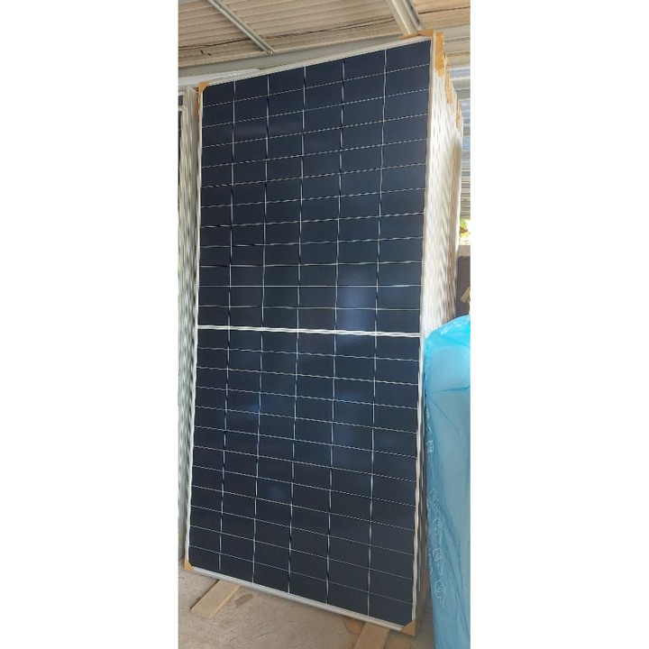 solar panel Longi 650wp bifacial himo 9