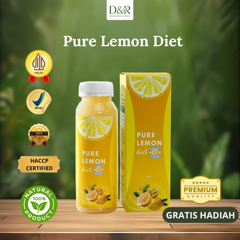 Jual PURE LEMON DIET HERBALOV 100 PERSEN MURNI ( SARI ASLI LEMON) TANPA ...