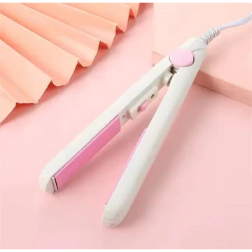 Catok Rambut Mini Pelurus Rambut Mini Pengeriting Rambut Keramik Mini Untuk Wanita Pelurus