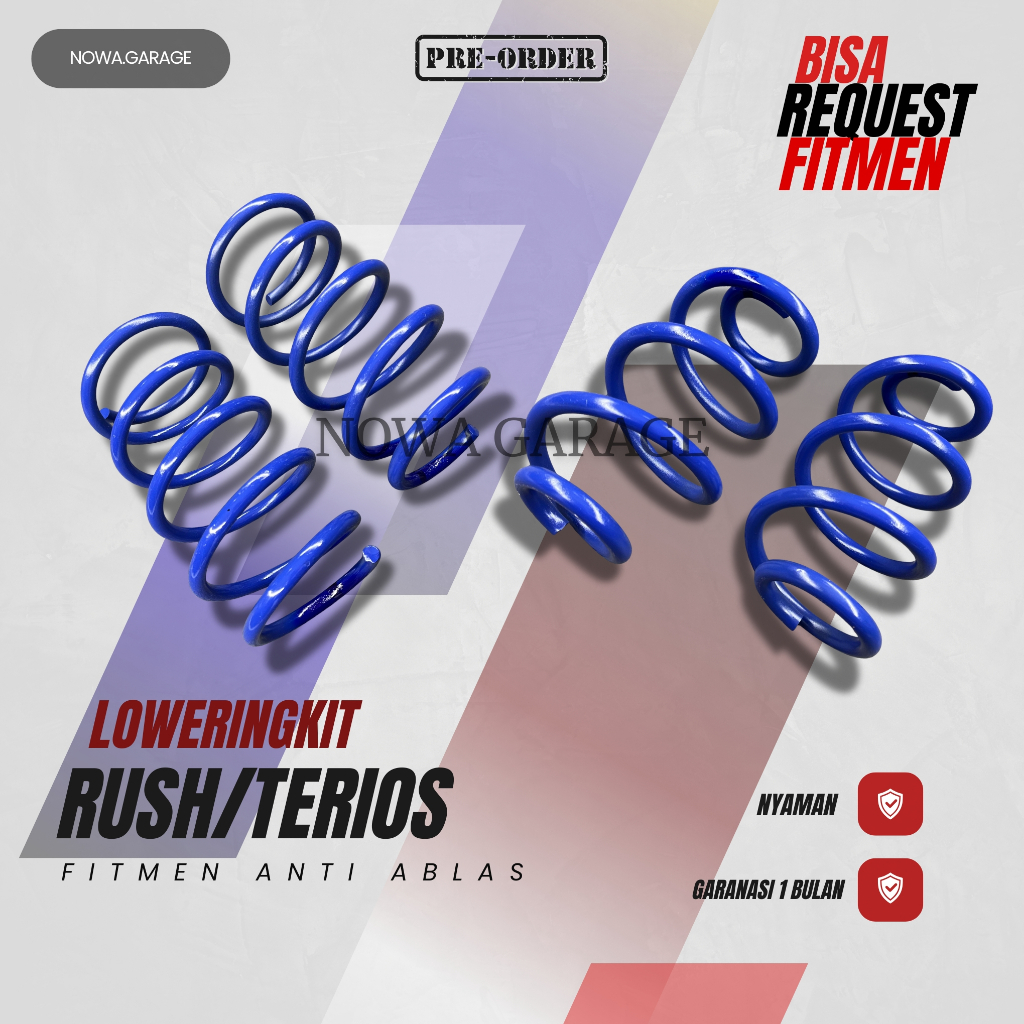 Jual Lowering Kit Toyota Rush PNP | Per Ceper Daihatsu Terios 1 Set ...