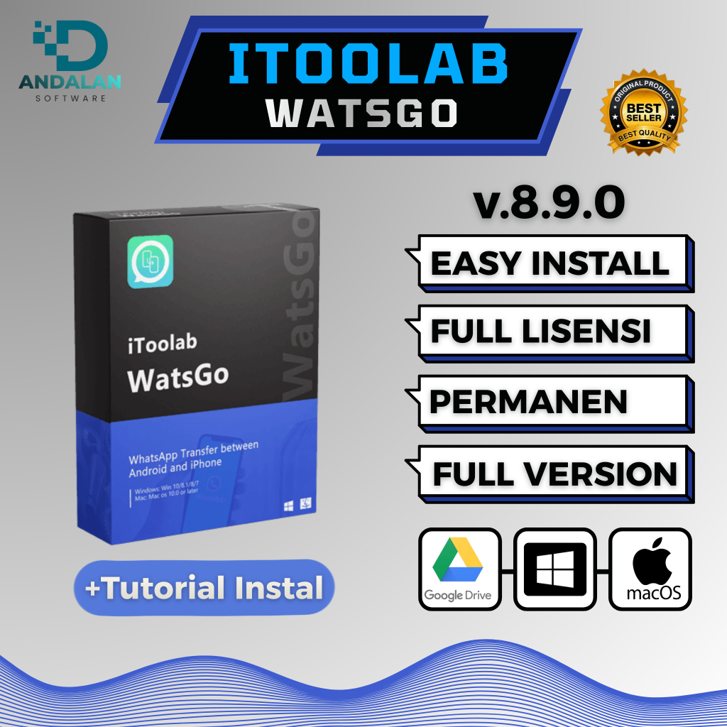 Jual (WIN/MAC) iToolab WatsGo 8.9.0 Full Version| Lifetime Lisensi ...