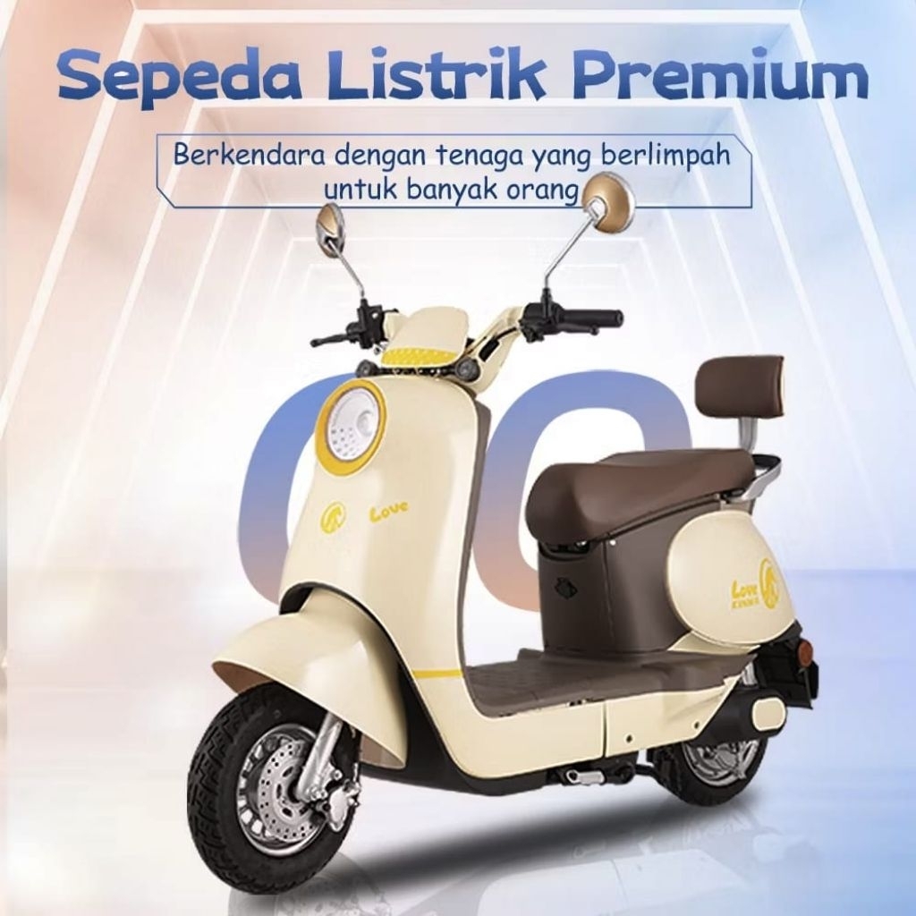 Jual NEW KINMA - Sepeda Listrik Kinma Love 800W Garansi Resmi | Shopee ...