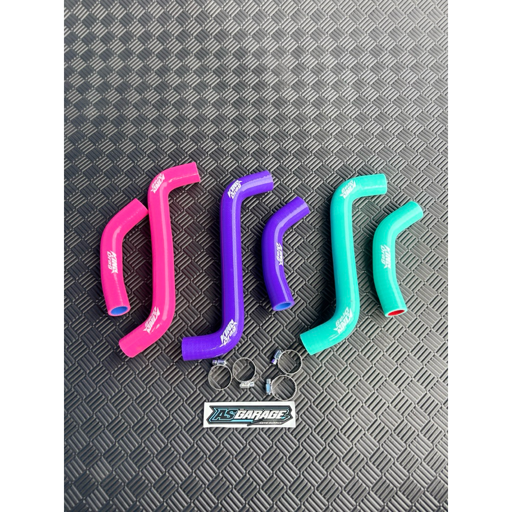 Jual SELANG RADIATOR NINJA 150 R RR WARNA PINK UNGU TOSCA SELANG ...