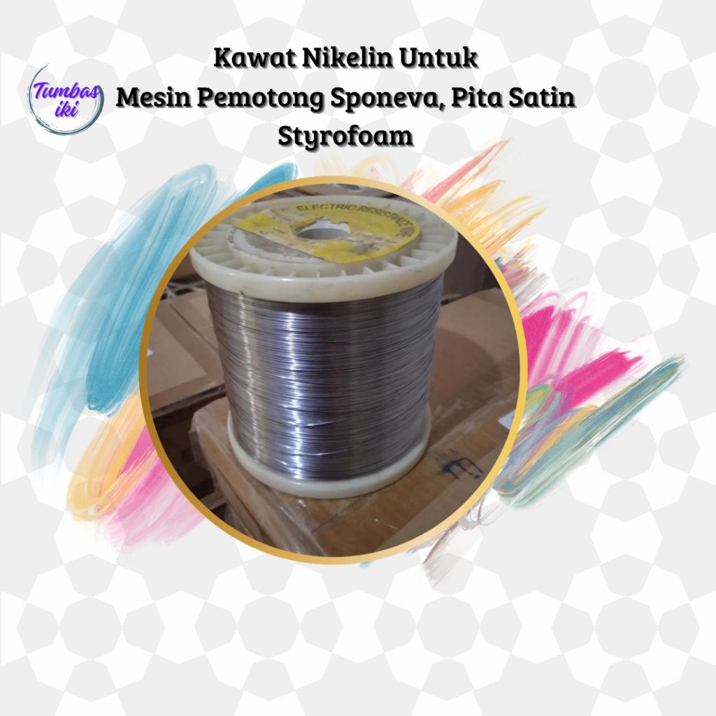 Jual Kawat Nikelin Niklin Refill Styrofoam / Spon eva / Pita satin ...