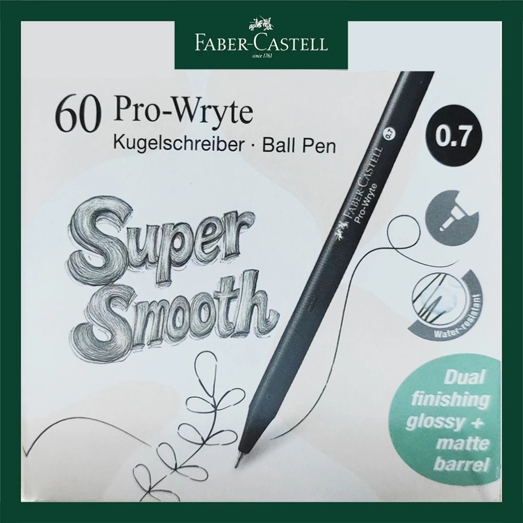 Jual FABER CASTEL - PENA / PULPEN BALPOINT PRO WRITE 0.7 BLACK | Shopee ...