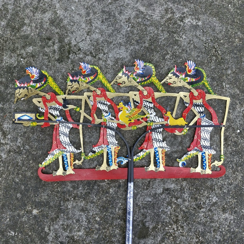 Jual Wayang Kulit Emban Renteng Standar Pedalangan | Shopee Indonesia