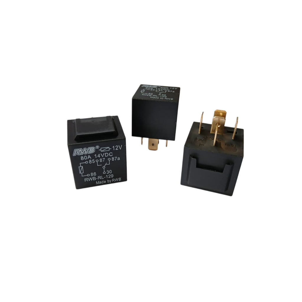 Jual RWB Relay Pemutus 5 Pin Kaki 5 12V 87a 80A Original | Shopee Indonesia