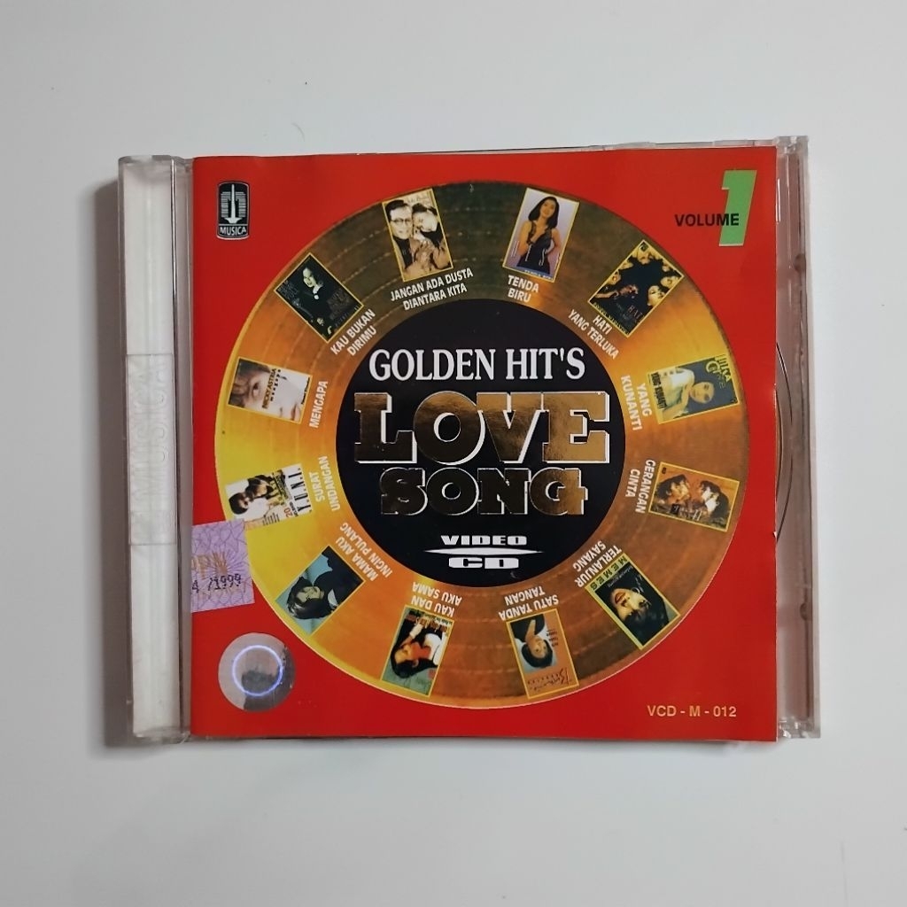 Jual VCD Kaset Golden Hits Love Songs / Nicky Astria Inka Christie Nike ...